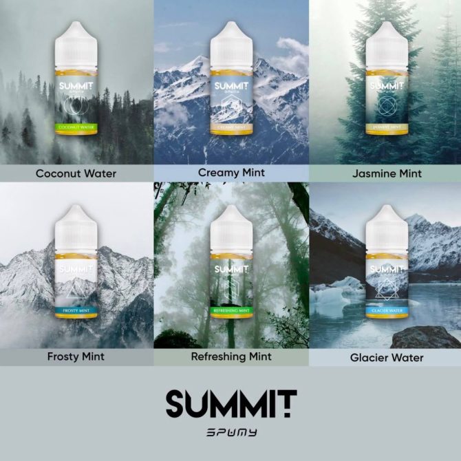 SPUMY SUMMIT 小煙 煙油 果汁 E-JULCE Vape Vapor 電子蒸氣30ML