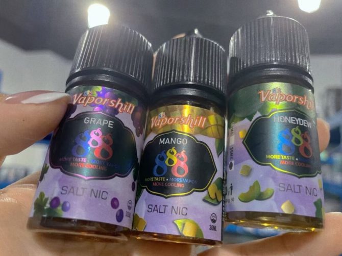 Vaporshill 888 芒果冰沙小煙油30ML菸油馬來西亞原裝正品：圖片 2