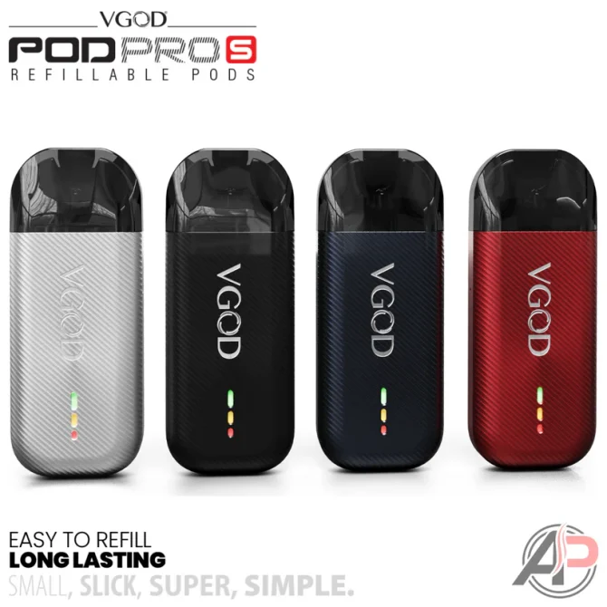 美國正版 VGOD POD PRO S 小煙主機套裝 電子煙主機 空煙彈：圖片 2